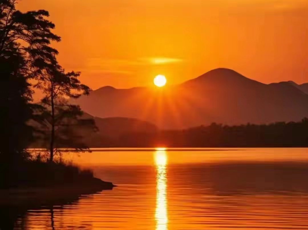 优美风景----蓝天碧水